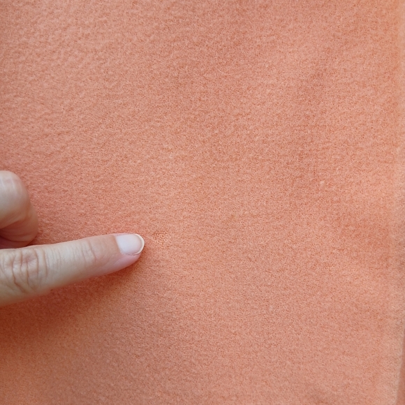 Eileen Fisher Wool Cashmere Sweater Orange Peach PS - Picture 7 of 8